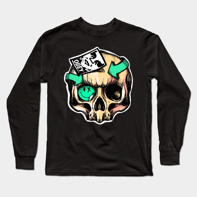 Pirate Long Sleeve T-Shirt by fakeface